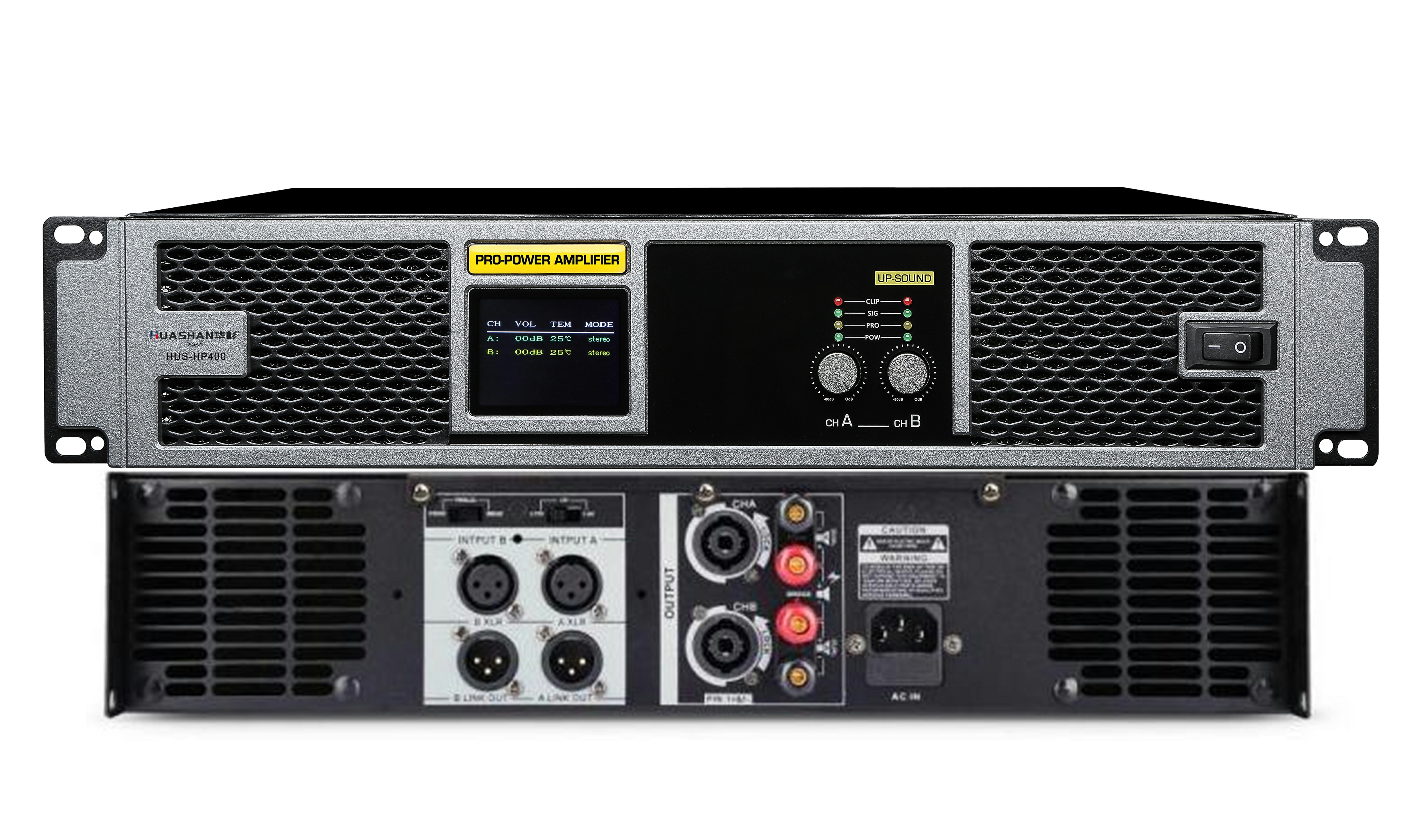 HUS-HP400 二通道专业功放