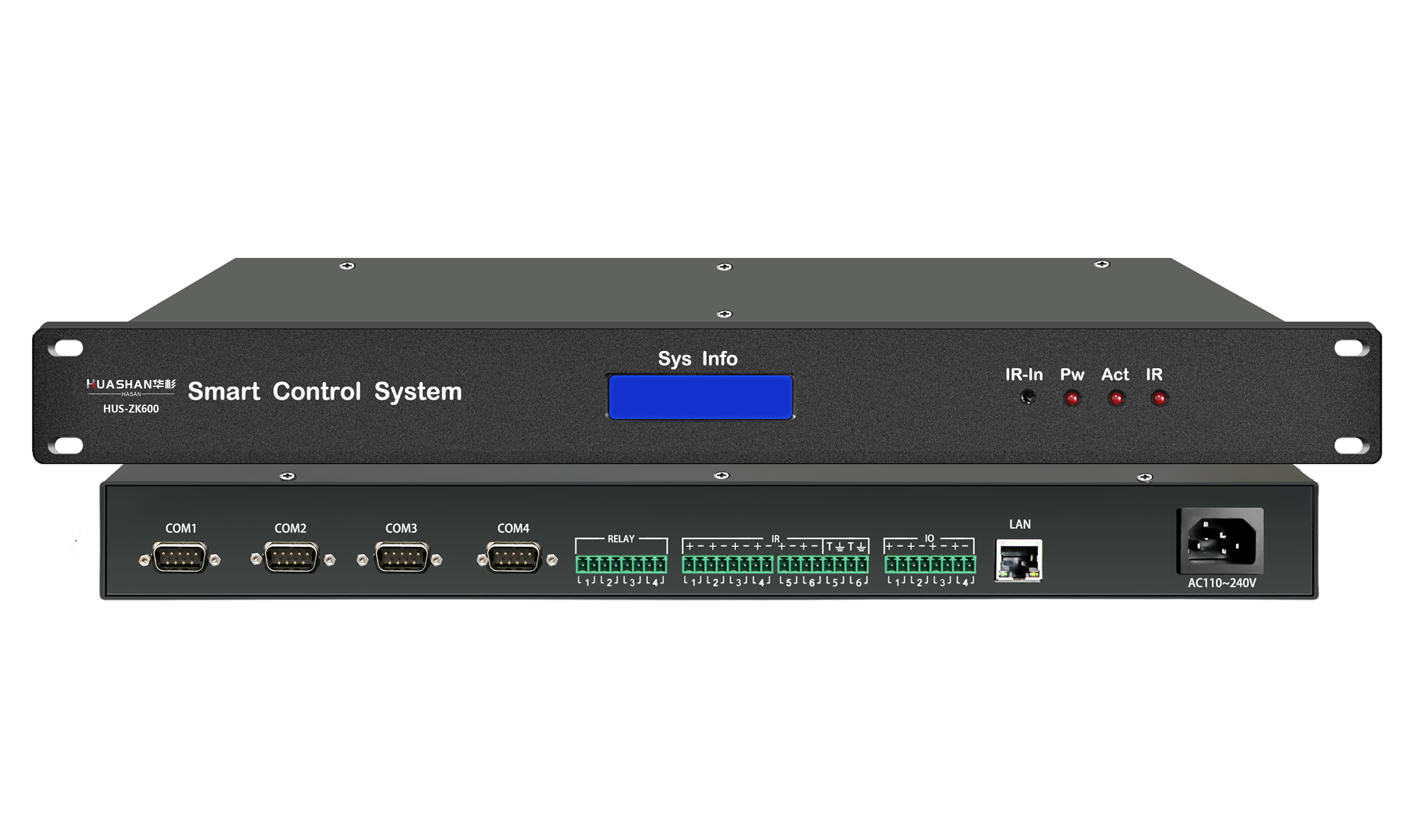 HUS-ZK600 1U中控主机