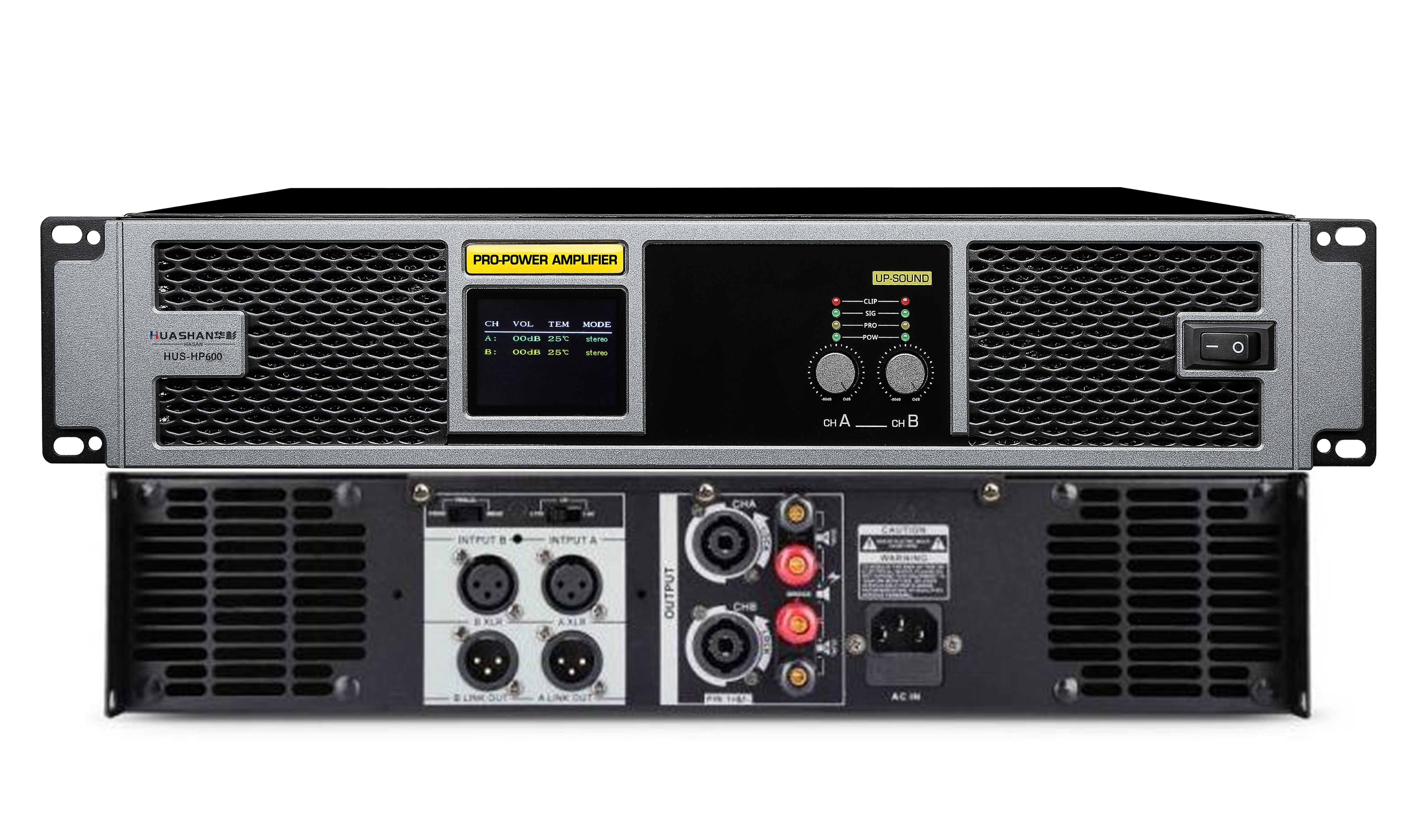 HUS-HP600 二通道专业功放