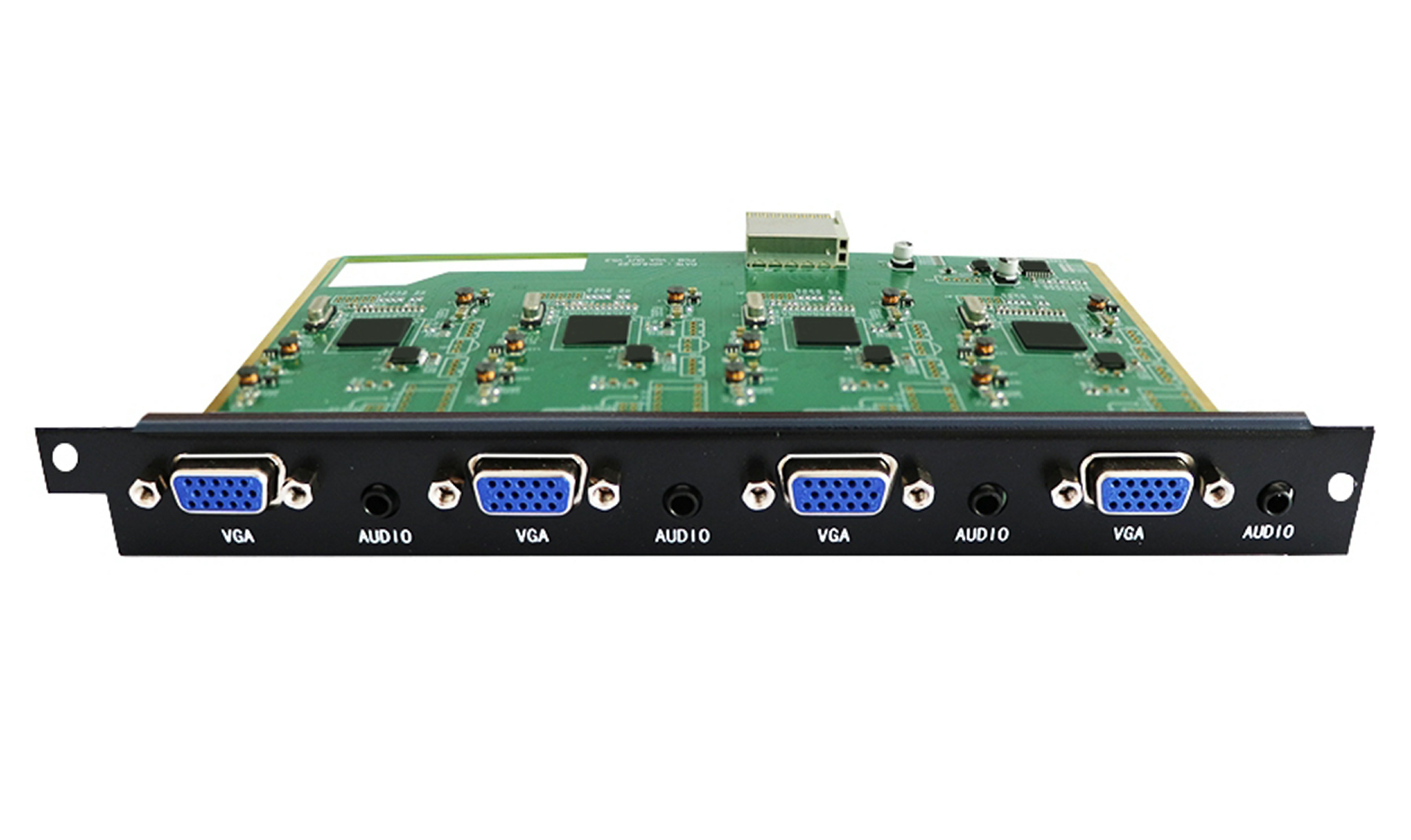 HUS-VGA-4OUT 无缝4路VGA及音频输出卡