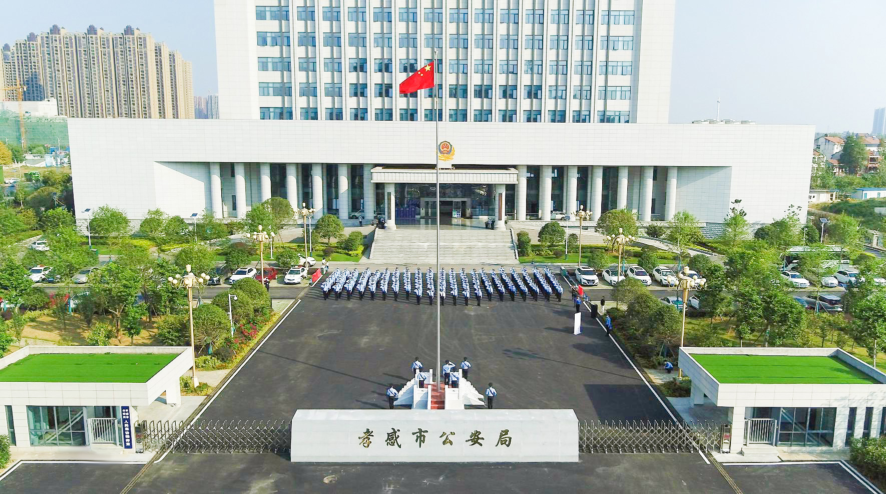 华杉HuaShan音视频助力孝感公安局会议室语音扩声项目