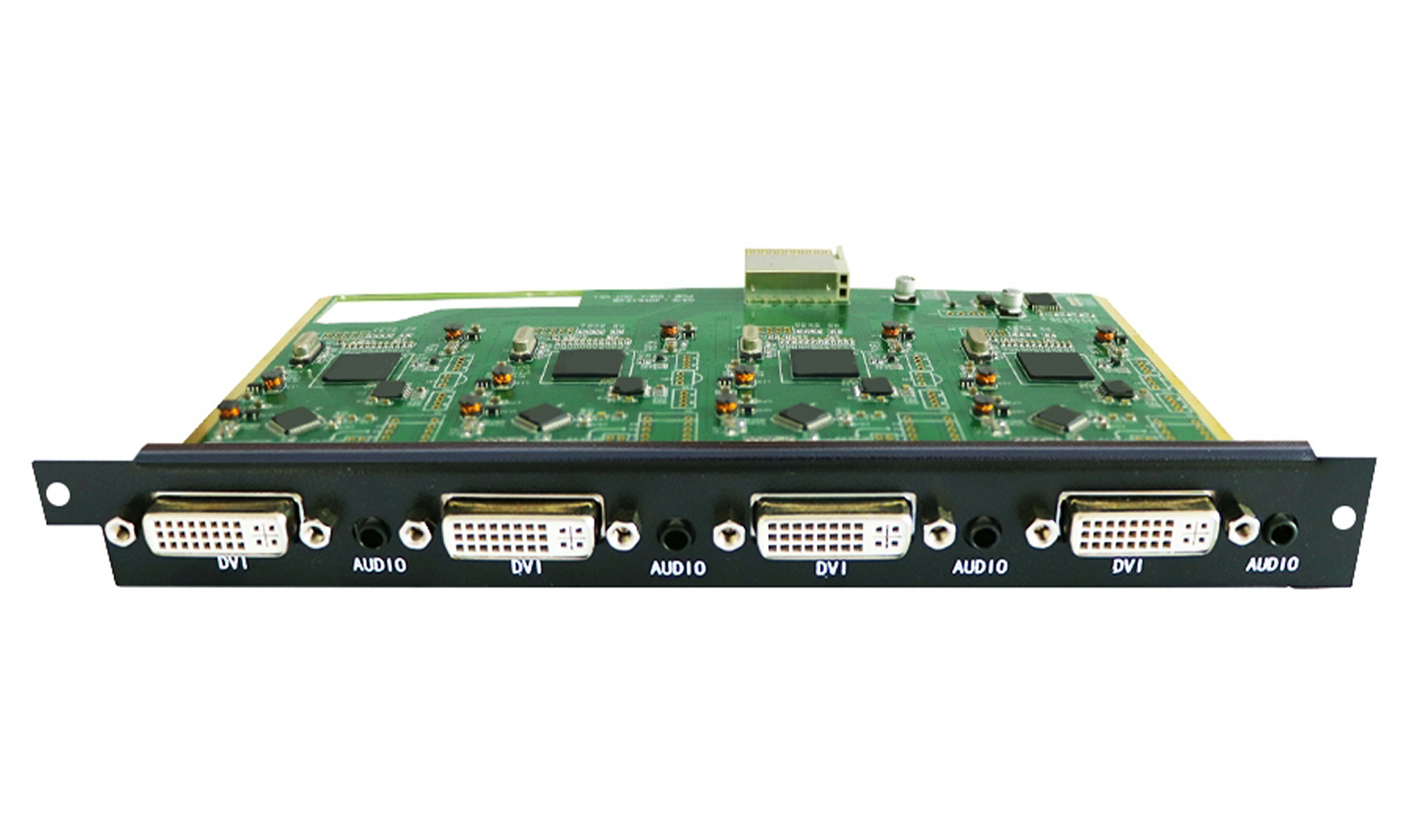 HUS-DVI-D-4OUT 无缝4路DVI及音频输出卡