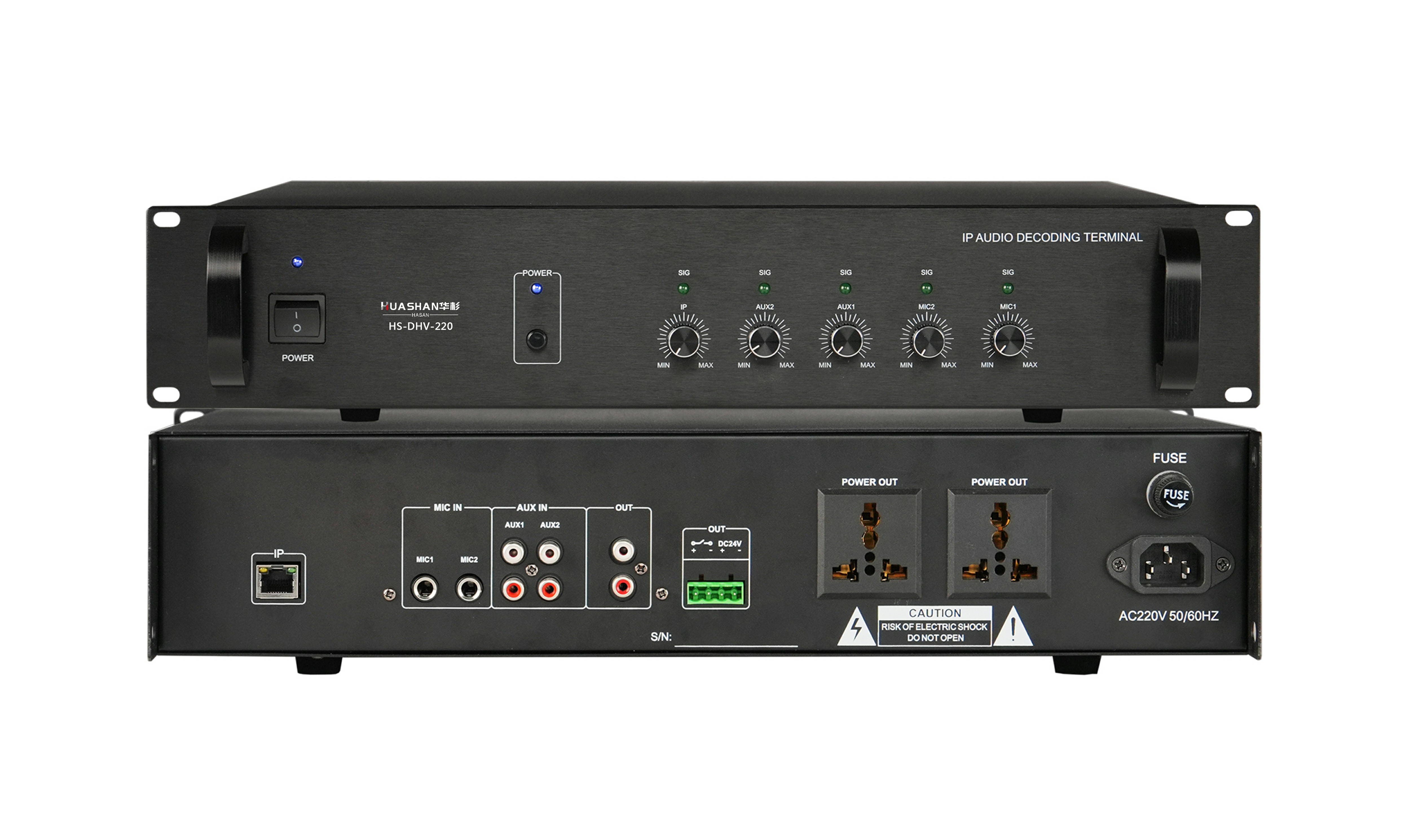 HS-DHV-220 机架式解码终端