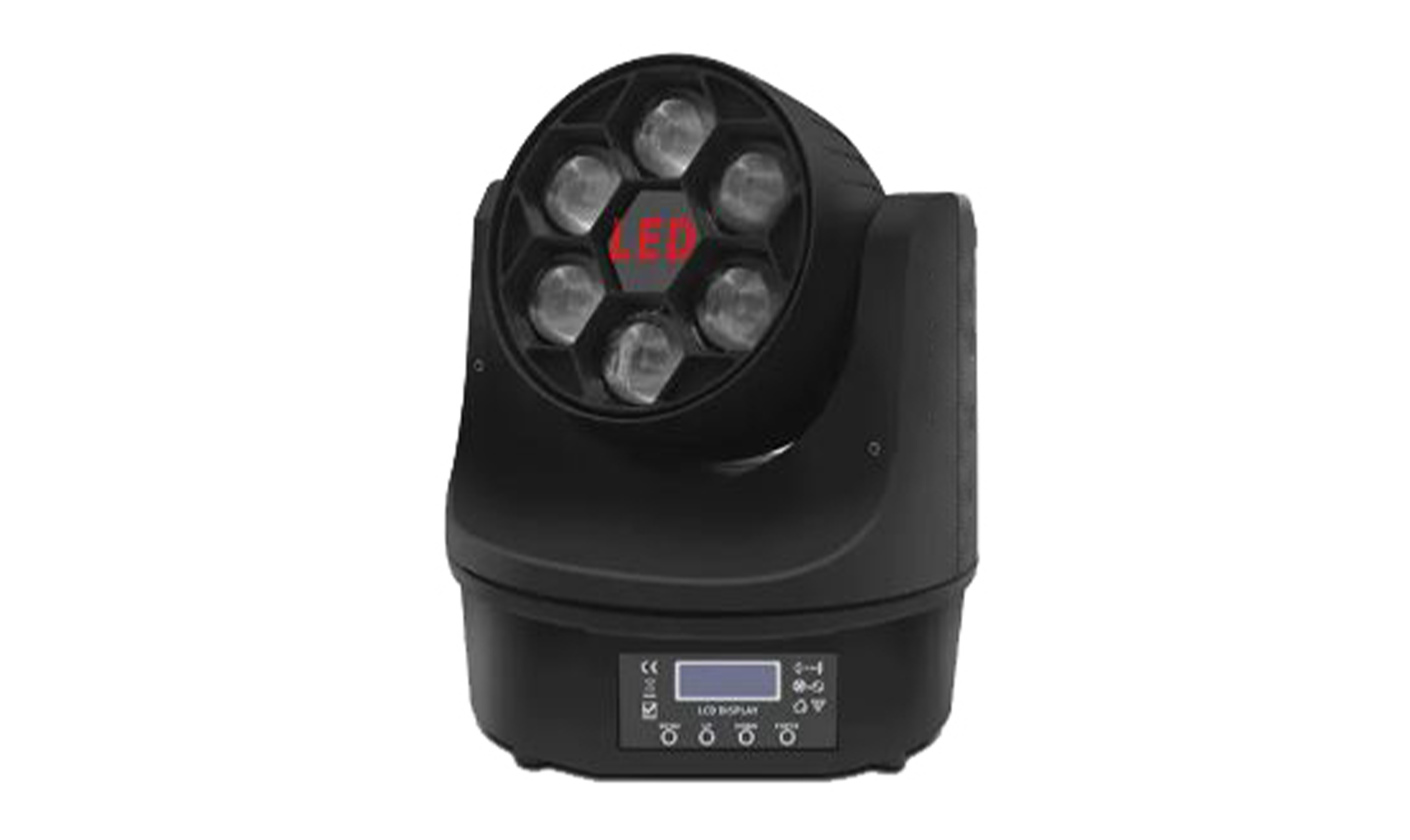 HY06GJA  （光束激光款）6颗摇头蜂眼灯