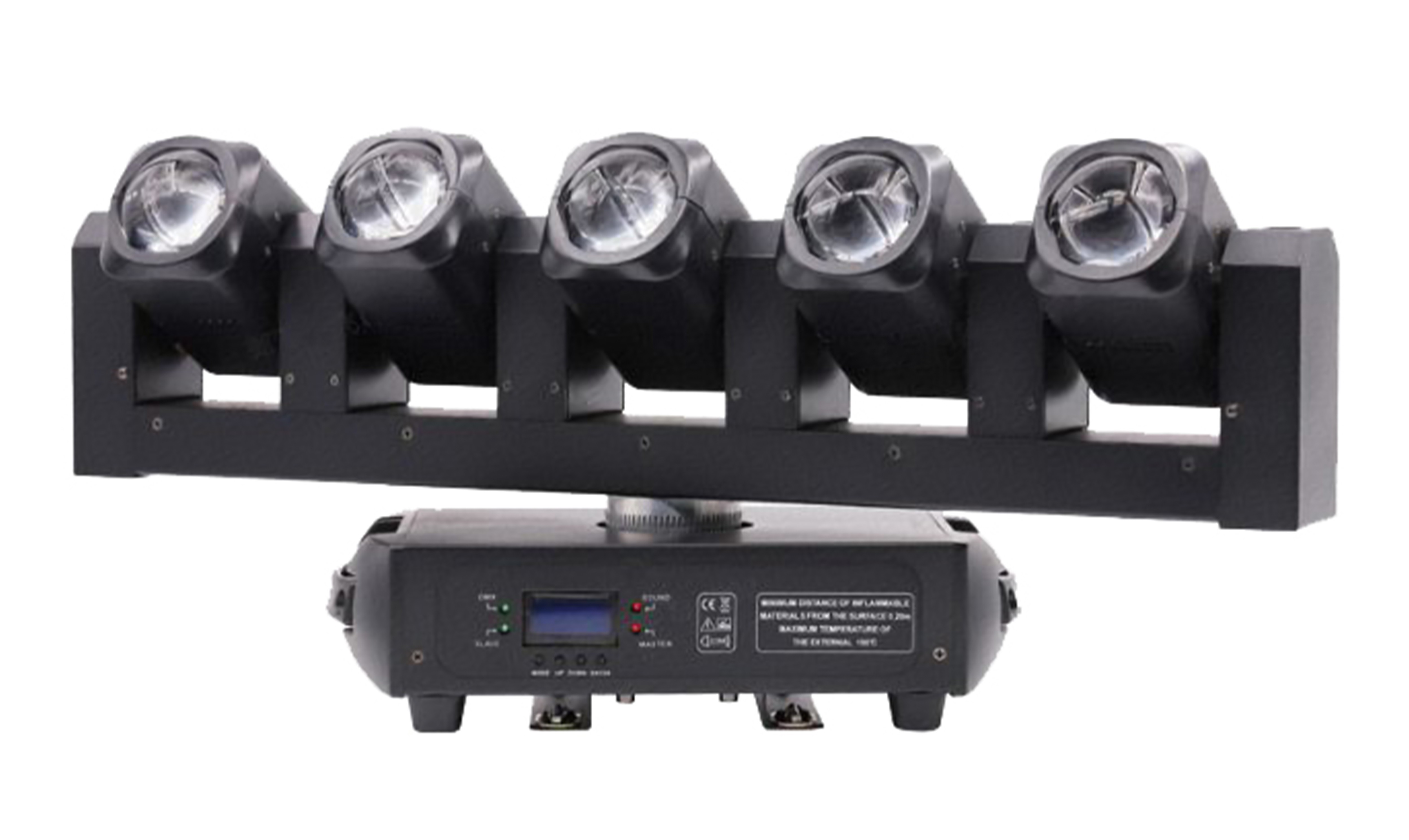 HTJZ01A  （五头）全彩摇头光束灯