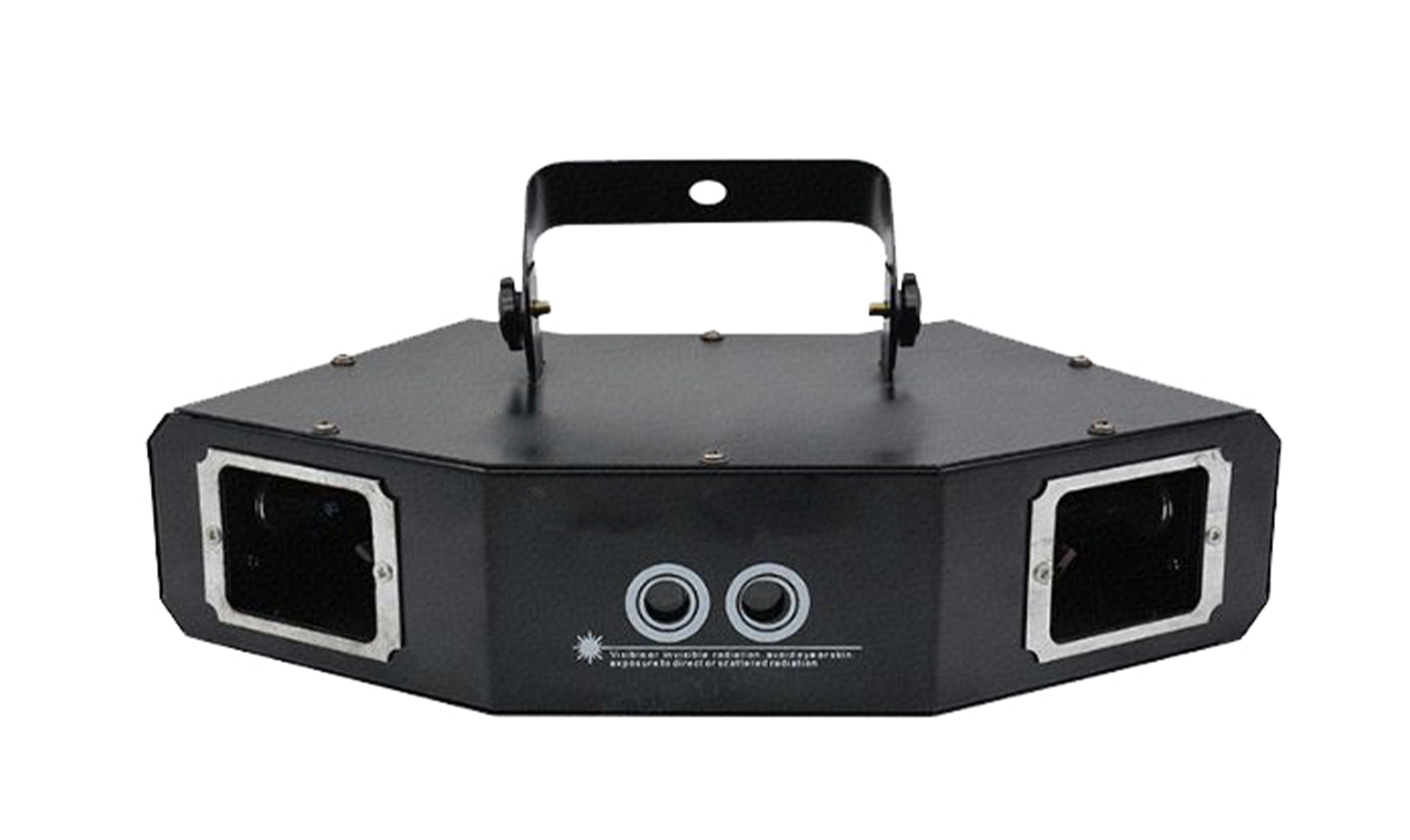 HXJG04H  （四眼）扇形图案多色激光灯