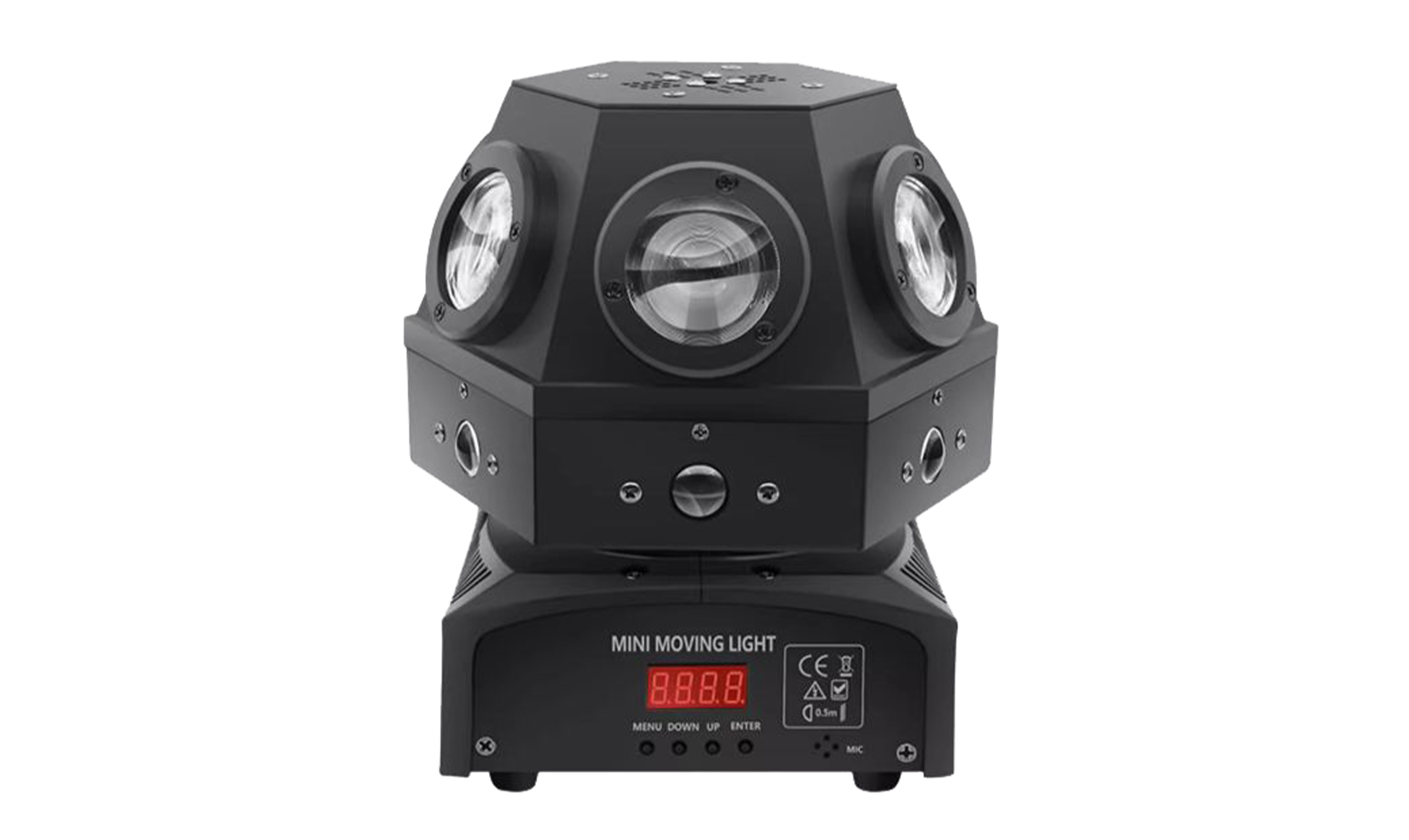 HSYT18C-2  （三球）18颗摇头灯 （光束＋激光款）