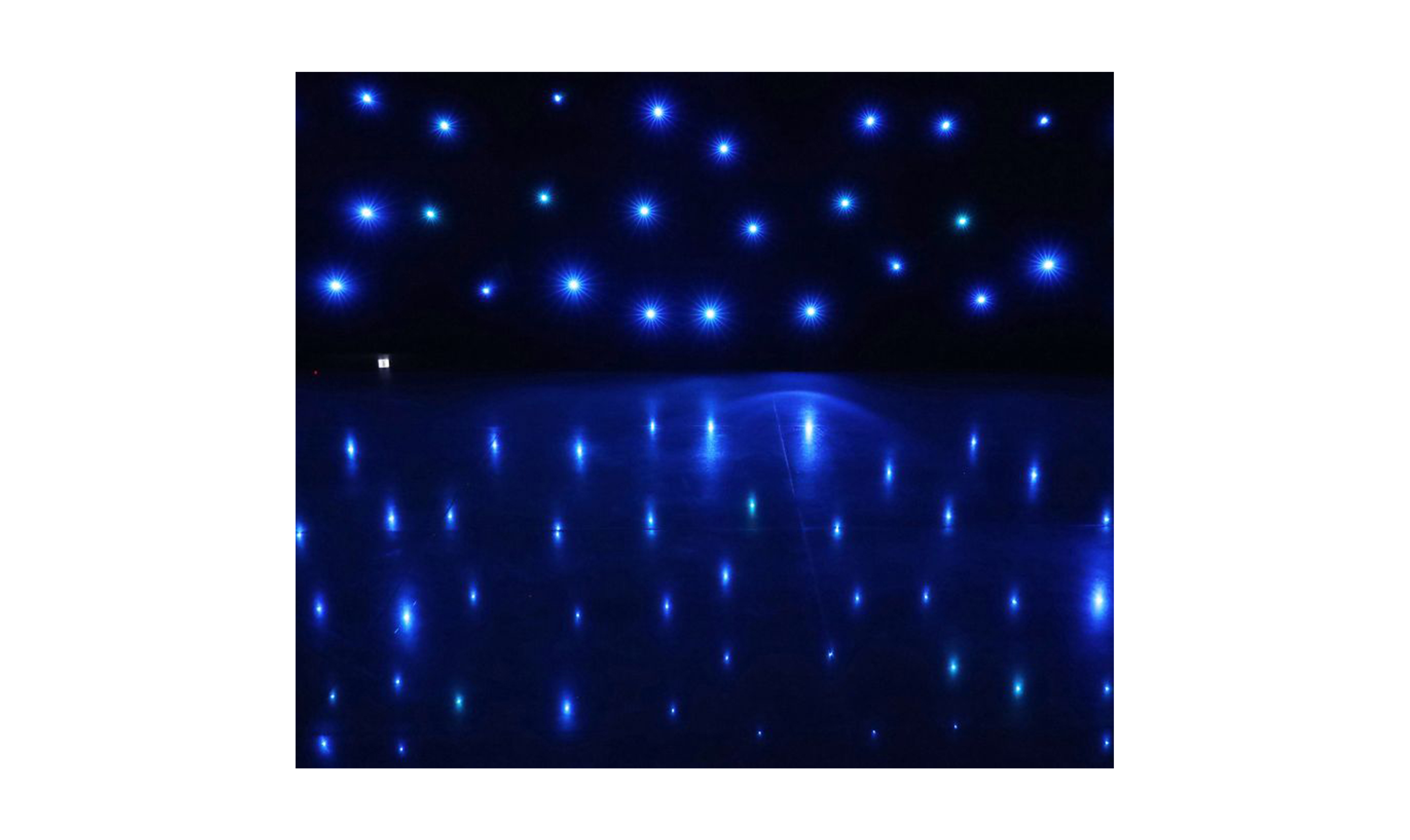 HXKB03A  三合一星空布（加厚天鹅绒A级防火阻燃款）