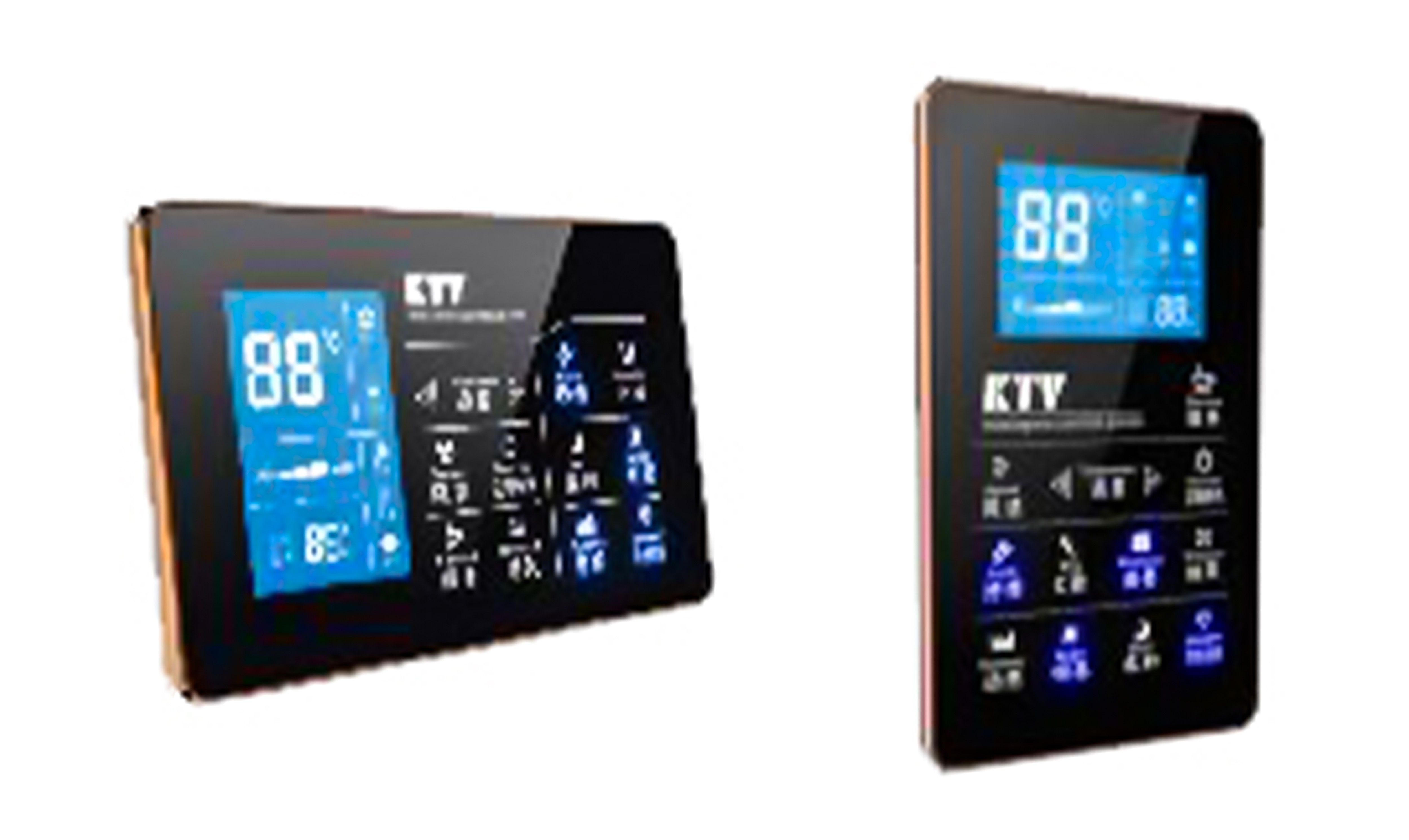 FRX-29SB 超薄锌合金温控墙板（7寸可变色款）