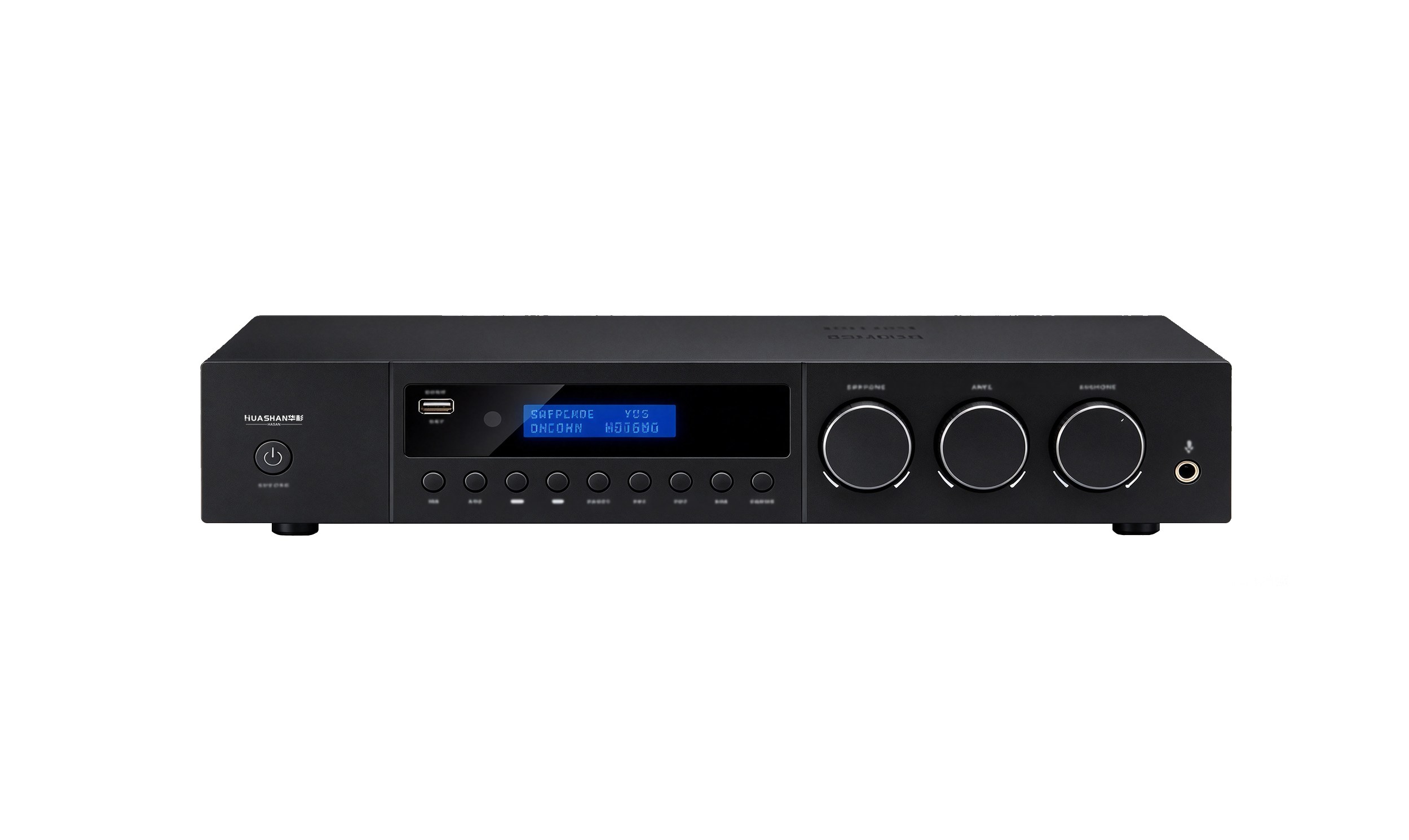 HUS-AK8 智能教学扩声处理器2X150W/ 8Ω
