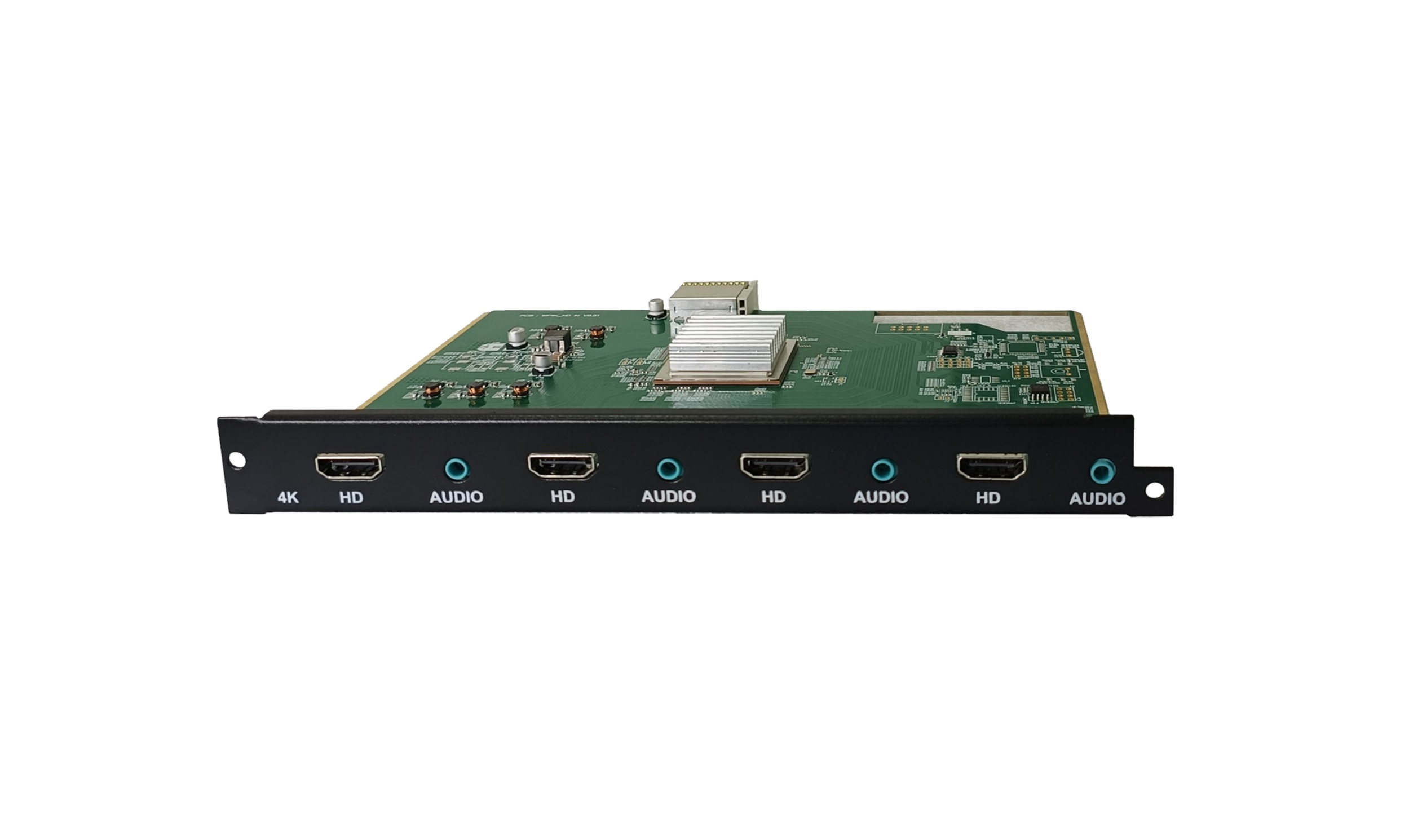 HUS-4K-4INPro 无缝4路HDMI、音频输入卡(4K60HZ)