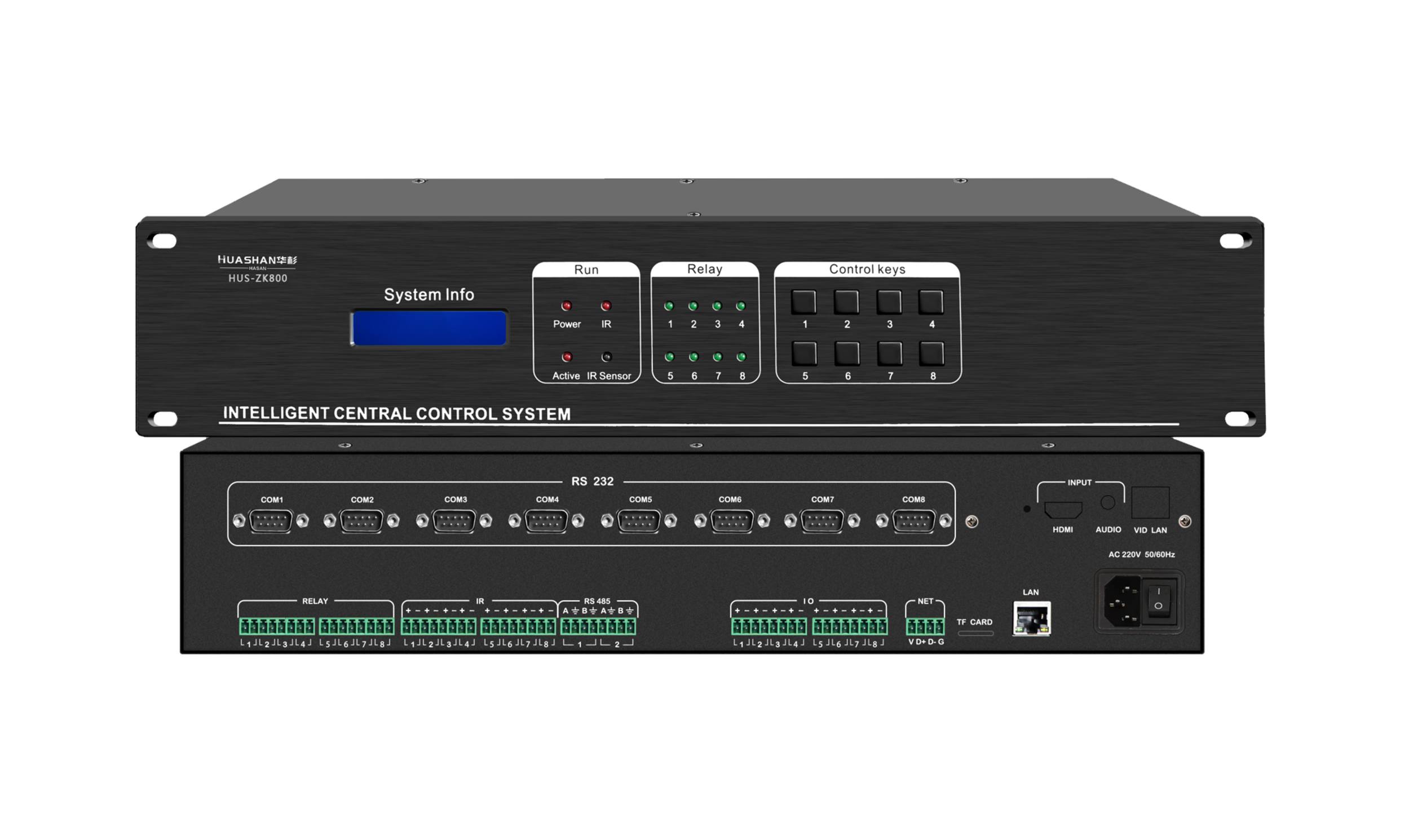 HUS-ZK800 2U中控主机